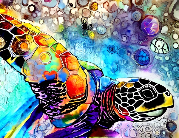 Best Turtle  Print