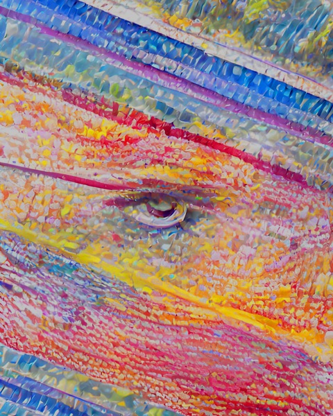 Eye Pride Abstract  Print