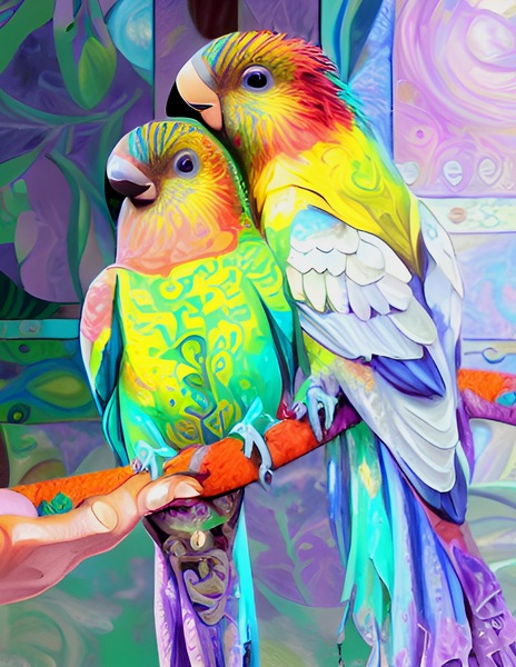 Love Birds Print