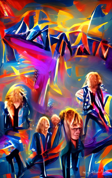 Rock Band Print