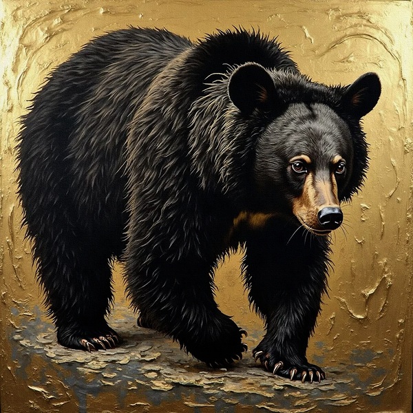 Bear Golden Dusk 2024 09 03 09 06 12  Print