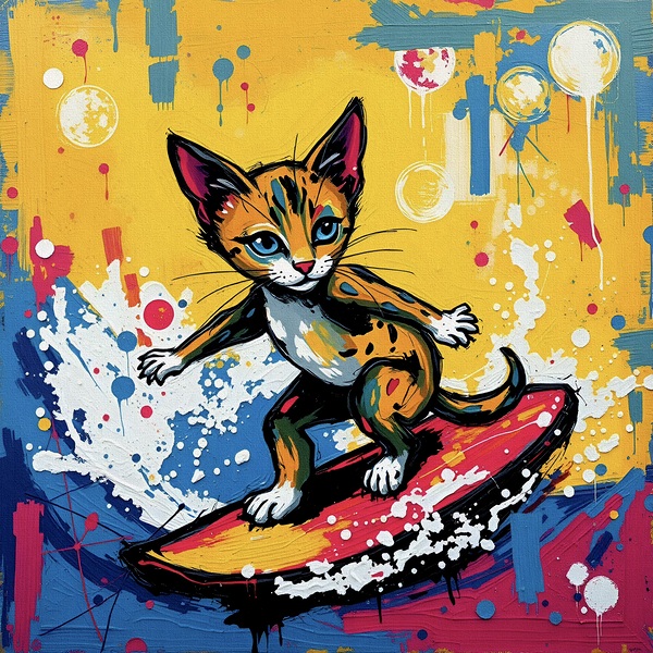 Cat Surfer 2024 09 04 18 44 37 Print