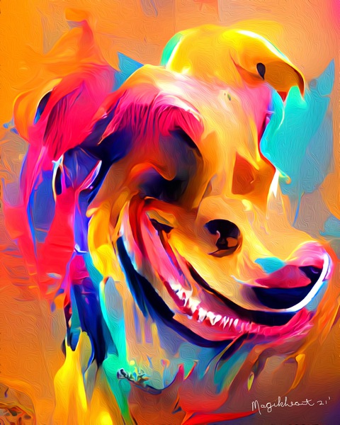 Tramp The Dog  Print