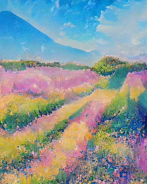 Lavender Fields Print