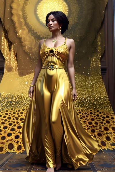 Sunflower Goddess Print