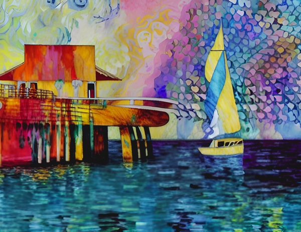 Naples Pier Memories  Print