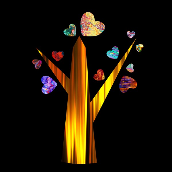 Tree Of Life Cubism Print