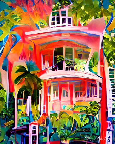 Hemingway’s Key West House Print