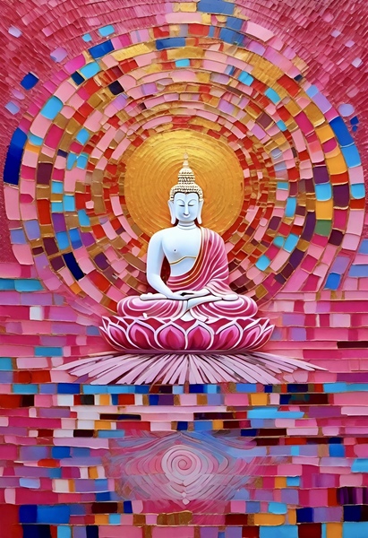 Serenity Buddha Print