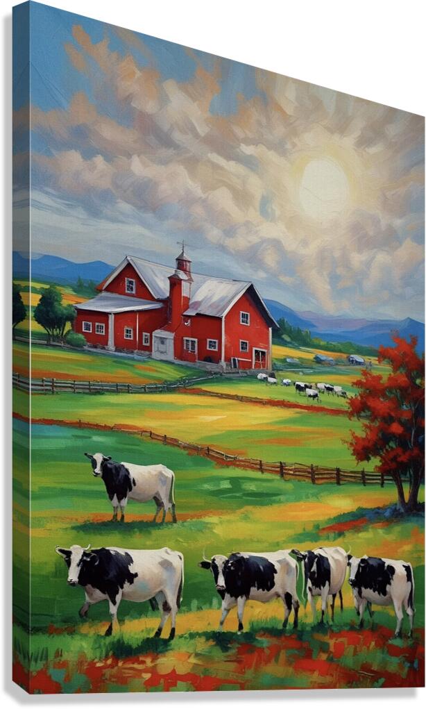 Pennsylvania Dairy Farm 2024 06 26 14 22 00 Canvas Print