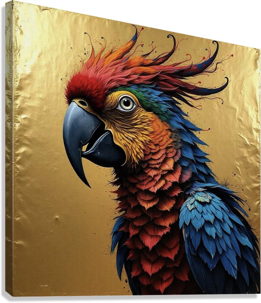 Beautiful Parrot 2024 09 03 09 28 48  Canvas Print