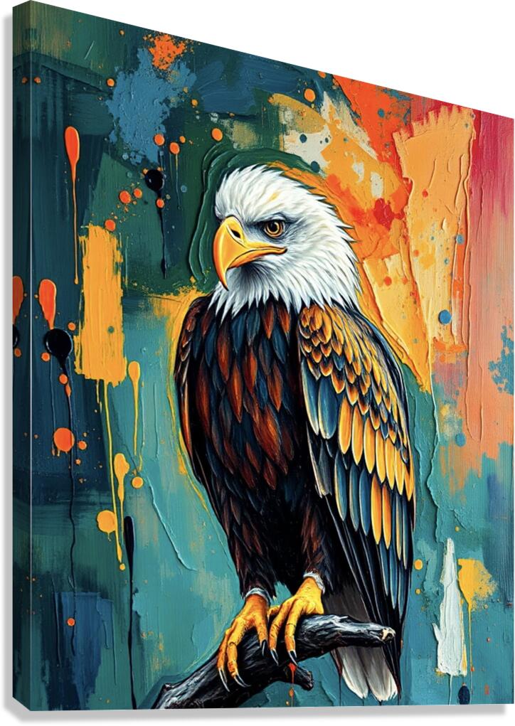 Eagle 2024 12 12 07 34 42 Canvas Print