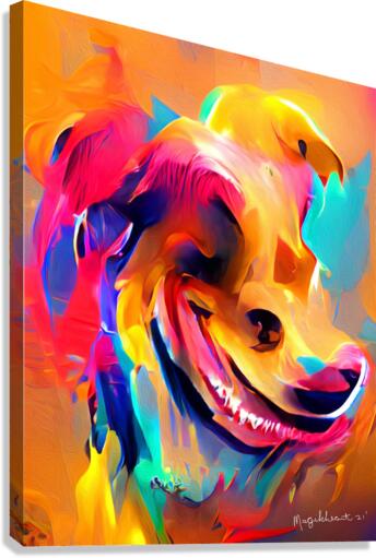 Tramp The Dog  Canvas Print
