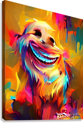 Happy Bob Canvas Print