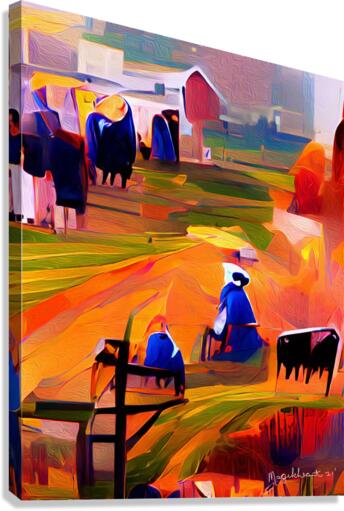 Pennsylvania Amish Country  Canvas Print