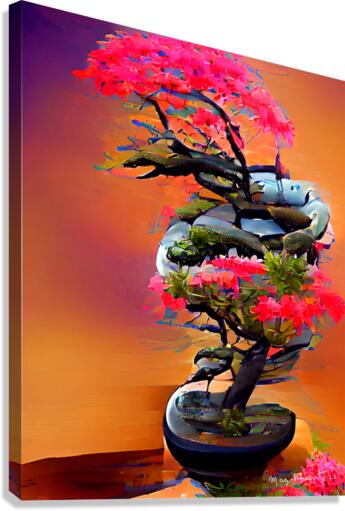 Japanese Bonsai Tree Canvas Print