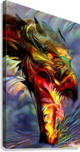 Dragon Claw Canvas Print