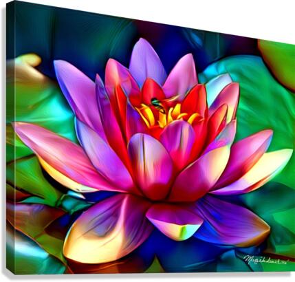 Lotus Love Canvas Print