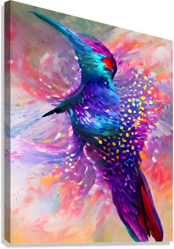 The Hummingbird  Canvas Print
