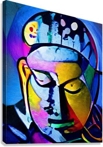 Buddha Aura Canvas Print