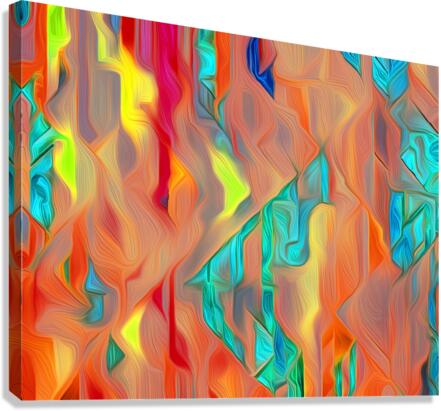 Coral Escape Canvas Print