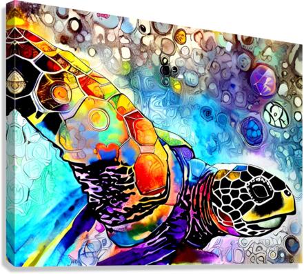 Best Turtle  Canvas Print