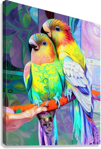 Love Birds Canvas Print