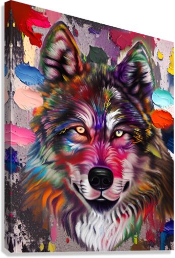 Wolf Aura Canvas Print