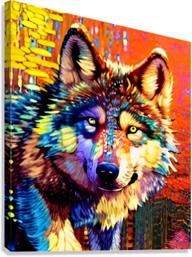 Wolf Original Canvas Print