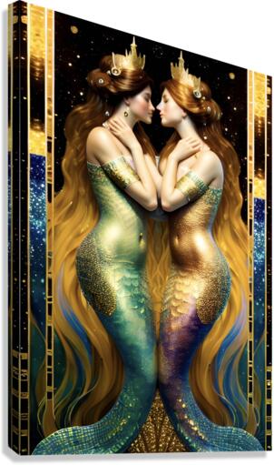 Mermaids Canvas Print