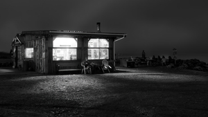 Early Morning at the coffee shop