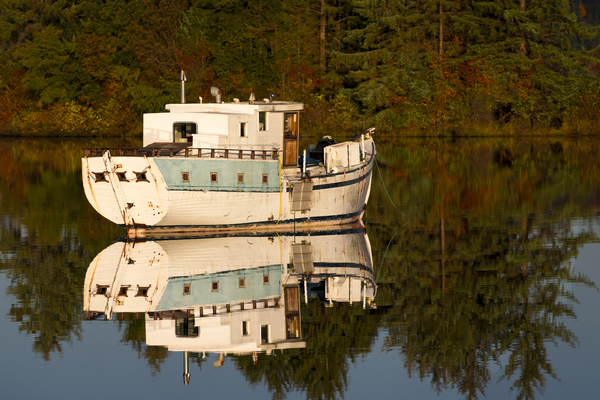 Weathered Echoes in Stillness Print