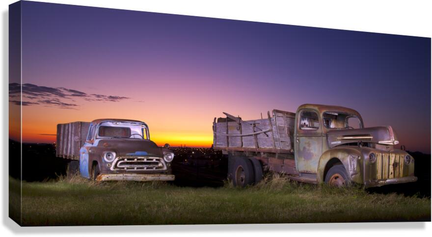 Left 2 Rust Canvas Print