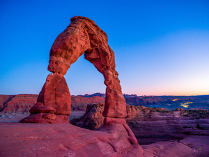 Delicate Arch Evening Signed