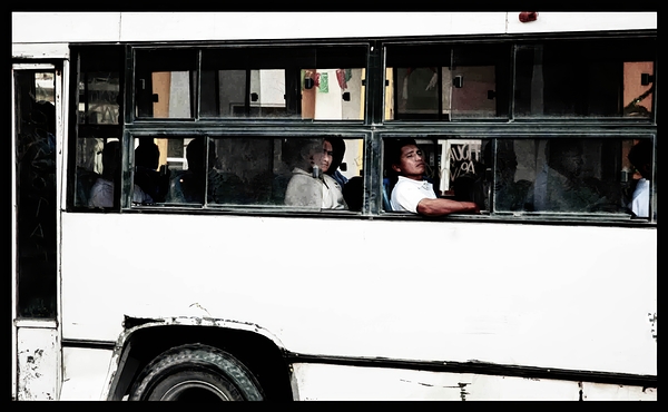 Mexico Bus 2 Print