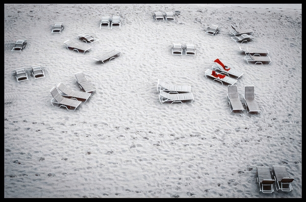 beachchairs Print