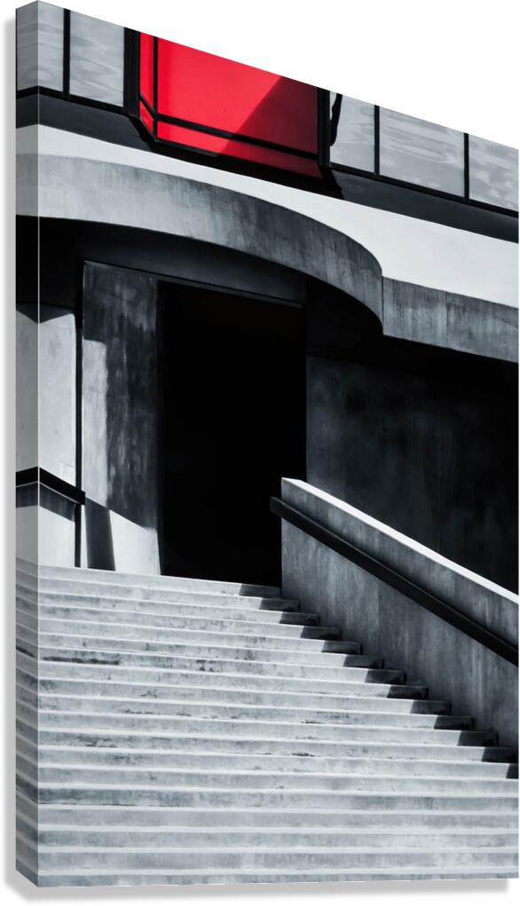 BlueCrossBuilding Canvas Print