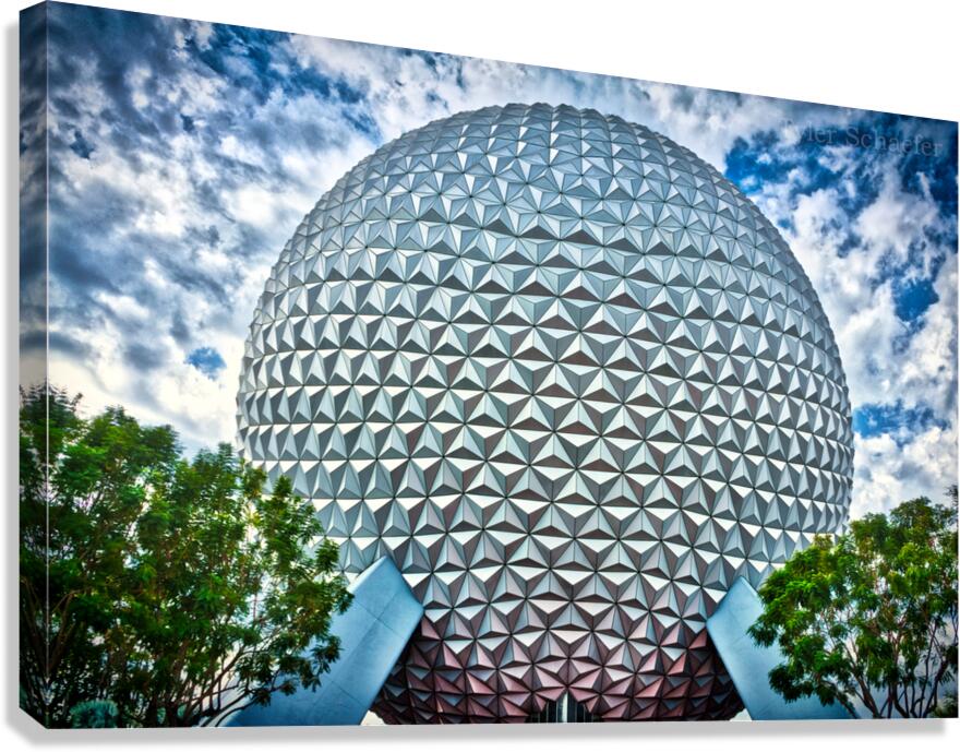 Epcot  Canvas Print