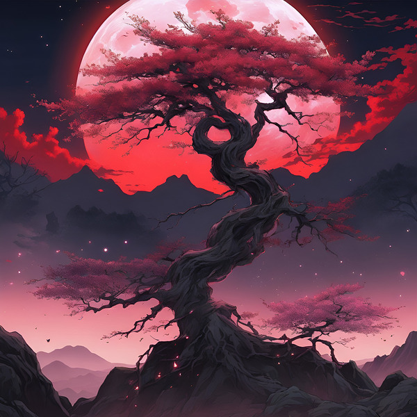 0 the ethereal beauty of the mystical landscape u Print