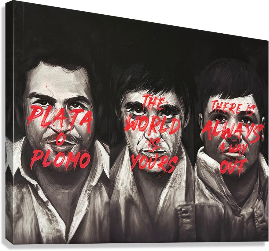 Narcotic Mindset Canvas Print