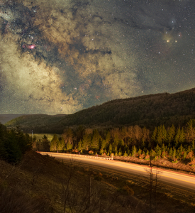 Voie Lactee route 155