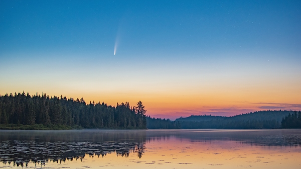 Neowise Sunrise by Jean Rondeau