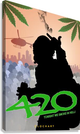 420 Canvas Print