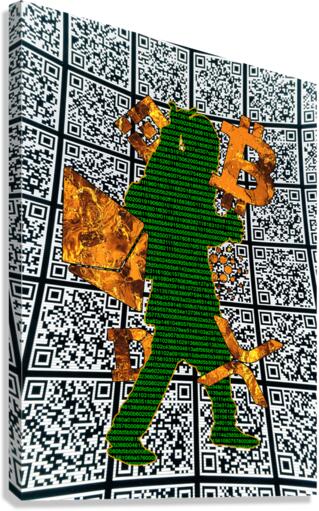 QR Contract Canvas Print