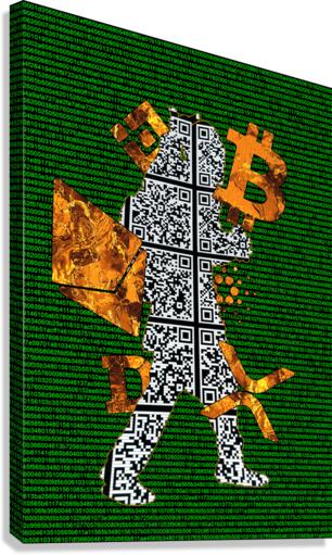 Contract QR Canvas Print