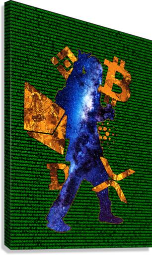 Contract Galaxy Canvas Print