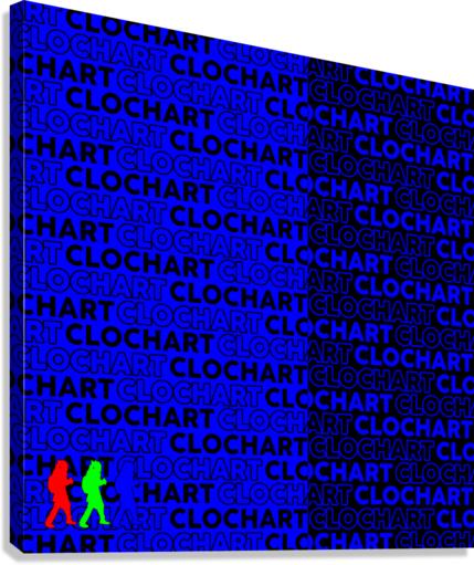 Classofclochart SqBB Canvas Print