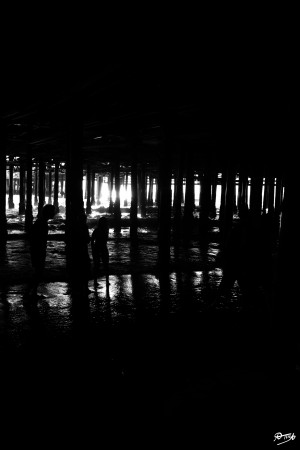 04_ SEA STRUCTURES_DOWN UNDER THE SANTA MONICA PIER IV by Ivan Attila