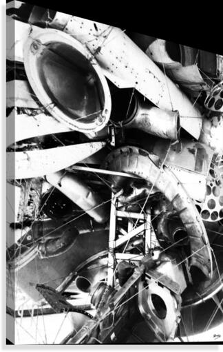 SPACE JUNK II Canvas Print