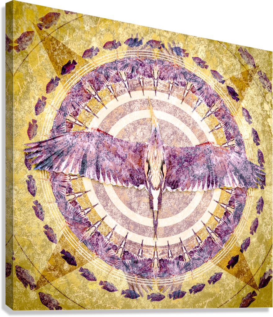 Great Blue Heron Canvas Print